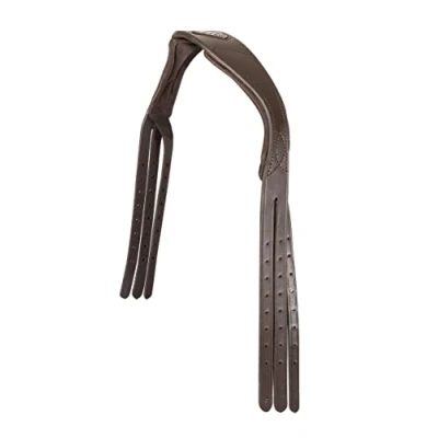Image of Shires Velociti Rapida Leather Bridle Headpiece (Cob, Havana)