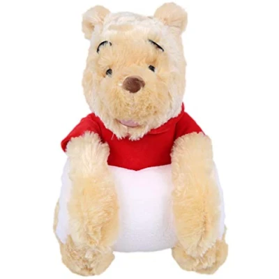 Image of sarcia.eu Soft Toy Winnie The Pooh + Beige Blanket 120x125 cm DISNEY One Size