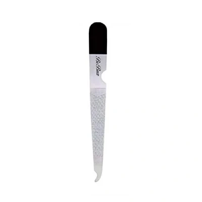 Image of Manicure Pedicure Stylish Stainless Steel Boss Nail Files care fashion hand and foot instrument with Professional quality product for home salon (Black)