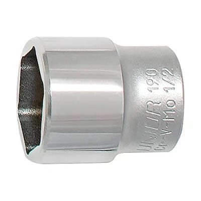 Image of Unior Flat Socket For Suspension Service 24 1783/1, Chrome,One Size