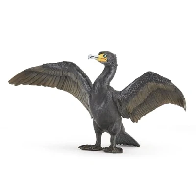 Image of Papo 56049 Cormorant MARINE LIFE Figurine, Cormorant, Dim (L) 10,3 X (P) 5 (H) cm