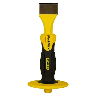 Image of Stanley 418333 FatMax Masons Chisel 1.3/4 x 8.1/2 Inch with Guard