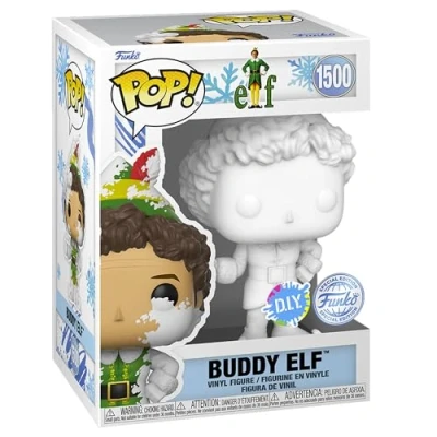 Image of Funko Elf Buddy DIY Pop! Vinyl Collectible Figure Limited Edition Exclusive