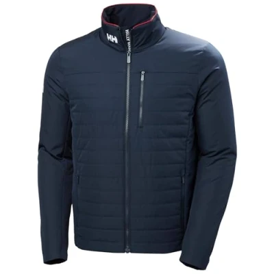 Image of Helly Hansen Men&#039;s 2.0 Crew Insulator Jacket, Blue, XL UK