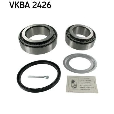 Image of 6502196Z Wheel bearing kit SKF VKBA 2426 with shaft seal 120,1mm