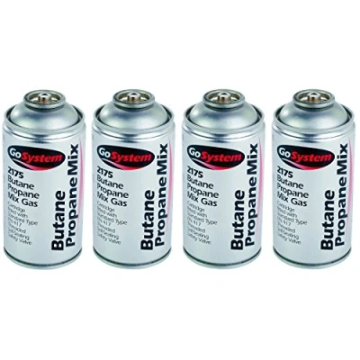 Image of GoSystem 2175 Butane Propane 70:30 Mix Gas Cartridge 170g 306ml 4 Pack