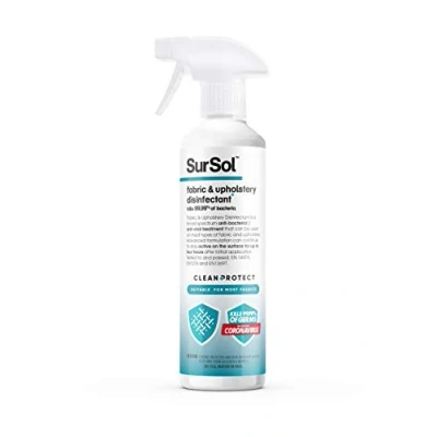 Image of SurSol Fabric &amp; Upholstery Disinfectant, 500ml, clear