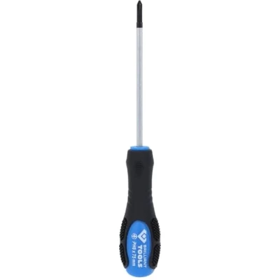 Image of BRILLIANT TOOLS BT034807 Phillips Screwdriver with Impact Cap, PH0 [Powered by KS Tools]