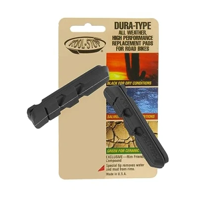 Image of Kool Stop D. Ace Bicycle Brake Pads, Unisex adult, black (Carbon)