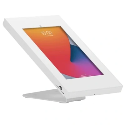 Image of Maclean MC 475W Tablet Advertising Mount, Wall/Desk Mount with Locking Device, Compatible 9.7&quot; 11&quot;, iPad/iPad Air/iPad Pro, Samsung Galaxy Tab A/Tab A7/Tab S6 Lite