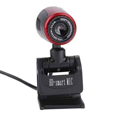 Image of VBESTLIFE USB 30MP HD Video Chat Camera for PC/Laptop, Webcom 360 Rotating Autofocus Compatible with Windows 2000 / XP Win7 Win8 Win10 Vista 32bit