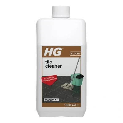 Image of HG Tile Cleaner, Product 16, Highly Concentrated Formula for Ceramic and Natural Stone Floors, Mop or Polish Effective Dirt Removal 1L (184100106 )