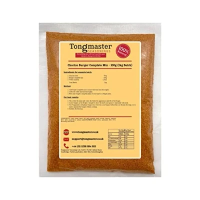 Image of Chorizo Burger Complete Mix 100g (1kg Batch)