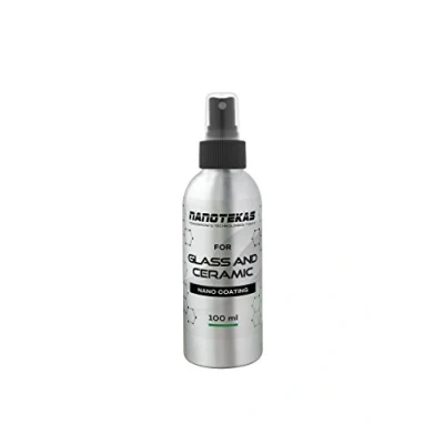 Image of Nanotekas 2 x Glass and Ceramic Nano Spray Coating For Shower Cabinets Window Doors, Water Repellent Protection Guard Wiper