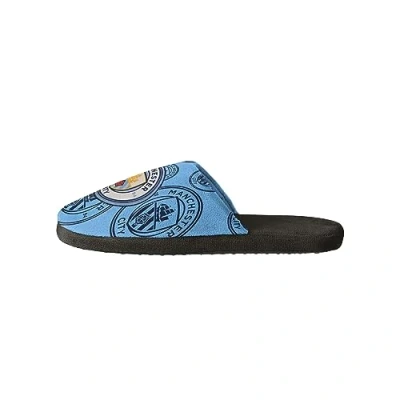 Image of FOCO Officially Licensed All Over Team Print Football Mule Slippers (Manchester City FC) (12/13 UK)