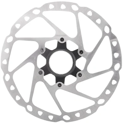 Image of SHIMANO SM RT64 Brake Disc Centre Lock Diameter 180 mm 2021 Discs, silver