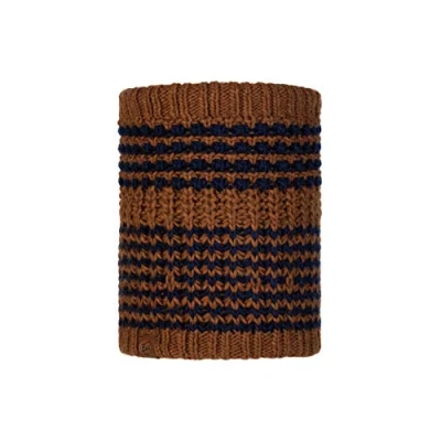 Image of Buff Knitted &amp; Polar Neckwarmer, Kostik, Brown, One Size