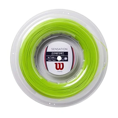 Image of Wilson Sensation Comfort Tennis string, 12.2 m, 16g diameter: 1.30 mm, Blue,
