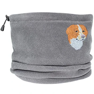 Image of TeddyTs Cocker Spaniel Ultra Thermal Fleece Toggle Snood (Grey)