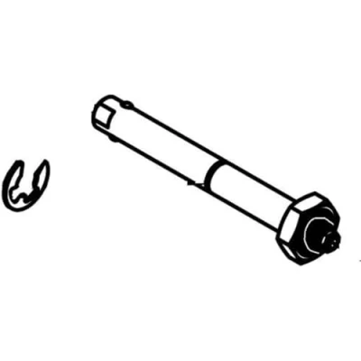 Image of Thule Clevis wheel Axle with Circlip