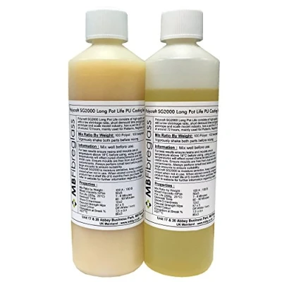 Image of Polycraft SG2000 L Paintable Long Pot Life Polyurethane Liquid Plastic Casting Resin 1kg