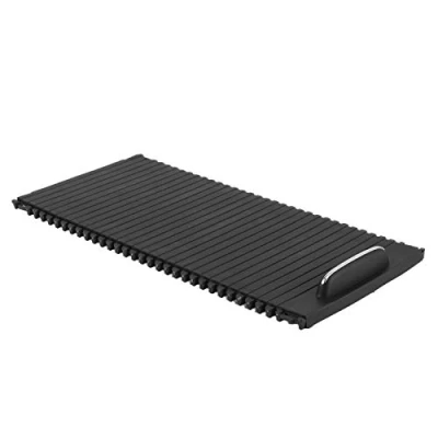 Image of aqxreight Centre Console Roller Blind Cover Cap, Cup Holder Zipper Center Sliding Shutters Fit for C‑Class E‑Class S204 W204 A207, Replaces A2046807607905