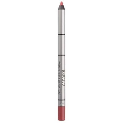 Image of IMPALA Creamy Waterproof Lip Pencil Matte Salmon Color 233 Permanent Liner Long lasting Volumizing Effect