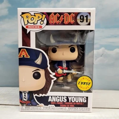 Image of Funko Pop! Rocks: AC / DC Angus Young (Devil Hat Chase Exclusive) #91