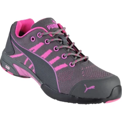 Image of Puma Safety Unisex PU91039 Track and Field Shoe, Rosa/Nero, 6 UK