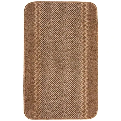 Image of Dandy Kilkis Washable Doormat, Kitchen Mat, 80 x 50cm Brown