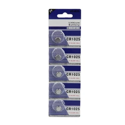 Image of Yooghuge 5PC/10PC Stable CR1025 3V Button Cell Batteries Lithium for Watches Highly Capacity Reliable Operation