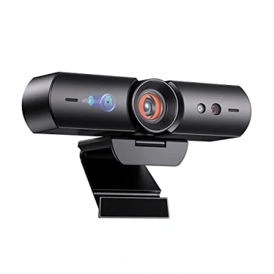 Image of NexiGo HelloCam, 1080p Webcam with Windows Hello and Microphone, True Privacy Patented Automatic Shutter, Facial Enhancement, HD USB Camera for PC, Video Calling, Recording, Conferencing