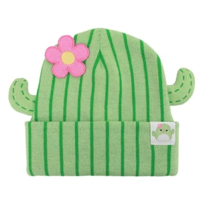 Image of Bioworld Squishmallow Cactus Novelty Beanie Green, One Size