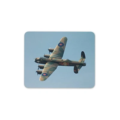 Image of Destination Vinyl ltd Avro Lancaster Bomber Mouse Mat Pad War Plane Airplane Computer #13086
