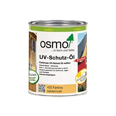 Image of Osmo 420C 0.75 Litre UV Protection Oil with Active Ingredients Clear