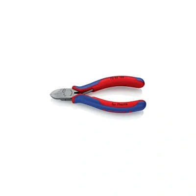 Image of Knipex Diagonal Cutter for plastics with multi component grips 125 mm 72 02