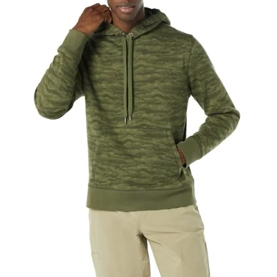 Image of Amazon Essentials Men&#039;s Hooded Fleece Sweatshirt (Available in Big &amp; Tall), Green Abstract Camo, S
