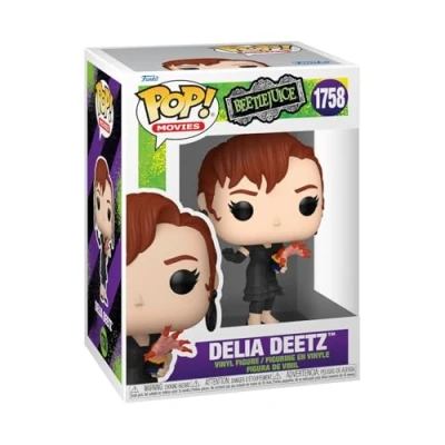 Image of Funko POP! Movies: Beetlejuice Delia Deetz Collectable Vinyl Figure Gift Idea Official Merchandise Toys for Kids &amp; Adults Movies Fans Model Collectors and Display