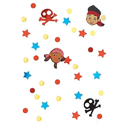 Image of Disney Junior Amscan 3 Piece Jake Value Confetti Party Accessory, Js 662, 10 x 1 15 cm
