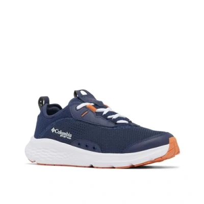 Image of Columbia Men&#039;s Castback PFG Boat Shoe, Nocturnal/Dusty Orange, 11