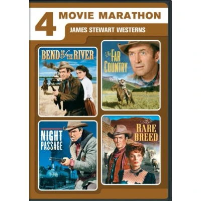 Image of 4 Movie Marathon: James Stewart Western Collection [DVD] [Region 1] [US Import] [NTSC]