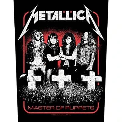Image of Metallica Master Of Puppets Band Back Patch, multicoloured, One size