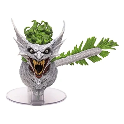 Image of McFarlane Toys, DC Multiverse The Joker Dragon 7 inch Action Figure, Collectible Dark Nights: Metal Figure with Unique Collector Character Card Ages 12+