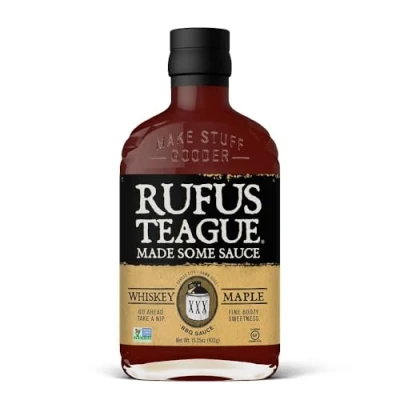 Image of Rufus Teague &#039;Whiskey Maple&#039; BBQ Sauce 453g (16 oz)