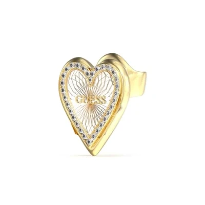 Image of Guess LOVE ME Tender Earrings goldcoloured, Women&#039;s, Size: One Size, Gold coloured