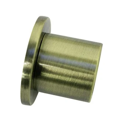 Image of Gardinia Wall Bearing for Diameter Pack of 2, Brass Antique, Ø 16 mm
