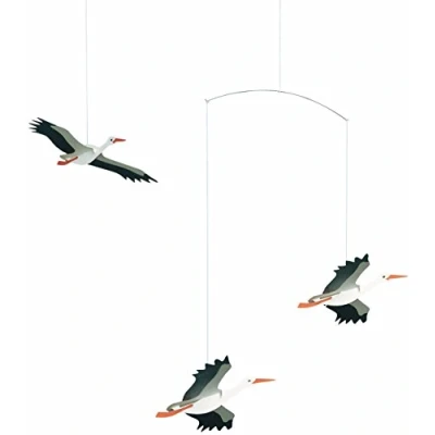 Image of Flensted Mobiles Nursery Lucky Storks