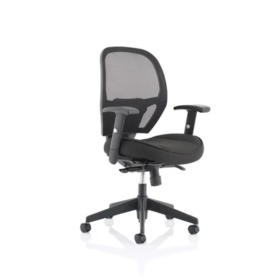 Image of Denver Black Mesh Chair