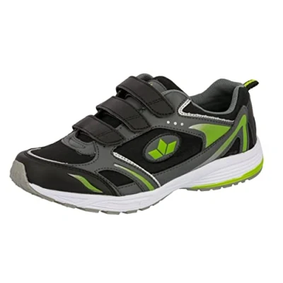 Image of Lico Marvin V, Boys&#039; Fitness Shoes, Gray Grau (anthrazit/schwarz/lemon), 11 UK