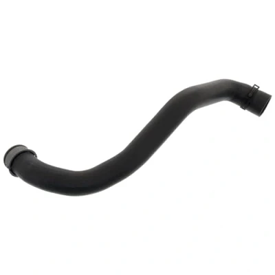 Image of 1645010482, A1645010482 Radiator Hose FEBI BILSTEIN 49078 Upper Left EPDM (ethylene propylene diene Monomer (M class) rubber) with clamp
